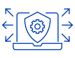 A gear icon that represents a suit of technology tools.
