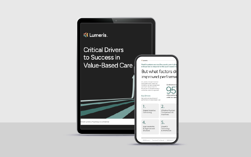 Critical Drivers to Success in Value-Based Care whitepaper cover image