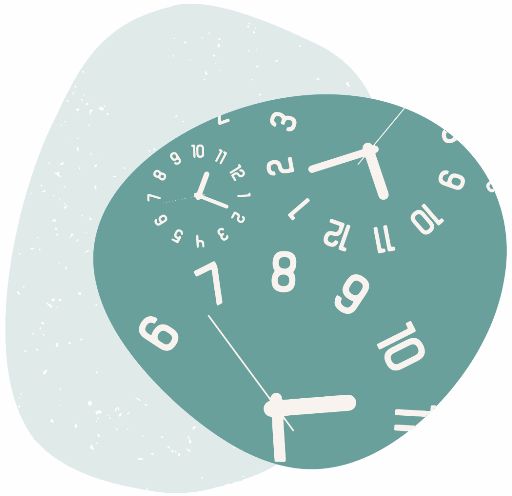 clock depicting hundreds of millions of hours in shortage of care in primary healthcare